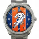 Denver Broncos NFL Football Team Logo 1 Unisex Sport Metal Watch