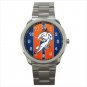 Denver Broncos NFL Football Team Logo 1 Unisex Sport Metal Watch