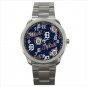 Detroit Tigers MLB Baseball Team Logo 2 Unisex Sport Metal Watch