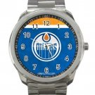 Edmonton Oilers NHL Ice Hockey Teams Unisex Sport Metal Watch