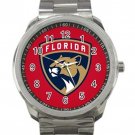 Florida Panthers NHL Ice Hockey Teams Unisex Sport Metal Watch