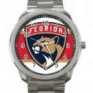 Florida Panthers NHL Ice Hockey Teams Logo Unisex Sport Metal Watch
