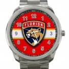 Florida Panthers NHL Ice Hockey Teams Logo 1 Unisex Sport Metal Watch
