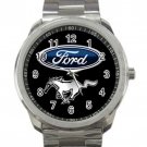 Ford Car Logo Unisex Sport Metal Watch