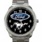 Ford Car Logo Unisex Sport Metal Watch