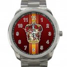 Harry Potter Hogwarts Gryffindor Crest Design 1 Unisex Sport Metal Watch