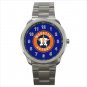Houston Astros MLB Baseball Team Unisex Sport Metal Watch