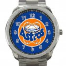 Houston Astros MLB Baseball Team Logo Unisex Sport Metal Watch