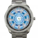 Iron Man Arc Reactor Avengers Logo Unisex Sport Metal Watch