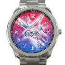 Los Angeles Clippers NBA Basketball Team Unisex Sport Metal Watch