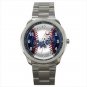 Los Angeles Dodgers MLB Baseball Team Logo Design 5 Unisex Sport Metal Watch