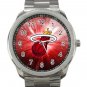 Miami Heat NBA Basketball Team Unisex Sport Metal Watch