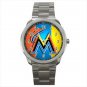 Miami Marlins MLB Baseball Team Logo Unisex Sport Metal Watch