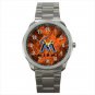 Miami Marlins MLB Baseball Team Logo 5 Unisex Sport Metal Watch