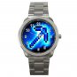 Minecraft Creeper Swords Diamond Steeve Design 1 Unisex Sport Metal Watch
