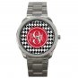 Monogrammed Stainless Steel Unisex Watch- Mix and Match Patterns and Colors