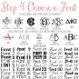 Monogrammed Round Italian Charm Watch-Mix and Match Patterns and Colors