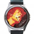 Jimi Hendrix - Electric Ladyland Unisex Round Silver Metal Watch