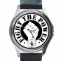 Public Enemy - Fight the Power Unisex Round Silver Metal Watch