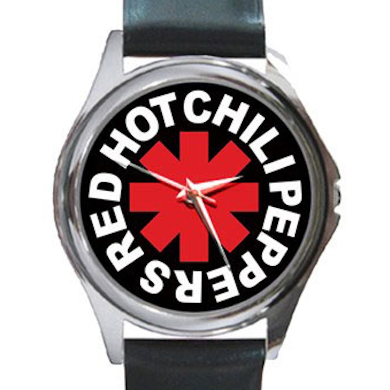 Red Hot Chili Peppers - RHCP Unisex Round Silver Metal Watch