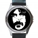 Frank Zappa Unisex Round Silver Metal Watch