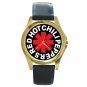Red Hot Chili Peppers - RHCP Unisex Round Gold Metal Watch