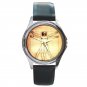 Leonardo da Vinci - Vitruvian Man Unisex Round Silver Metal Watch