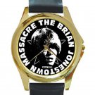 Brian Jonestown Massacre Unisex Round Gold Metal Watch