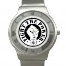 Public Enemy - Fight the Power Chrome Roman Dial Unisex Ultra Slim Watch