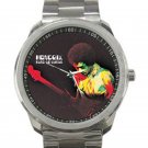 Jimi Hendrix - Band of Gypsys Unisex Sport Metal Watch