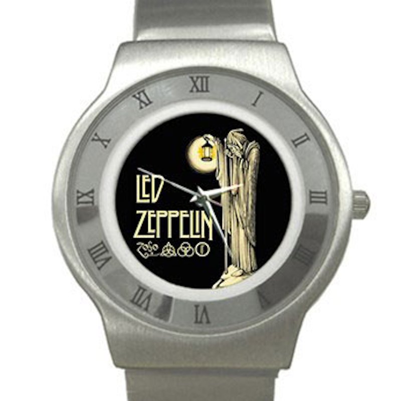 Led Zeppelin IV Symbols - Hermit Chrome Roman Dial Unisex Ultra Slim Watch