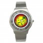 Widespread Panic - Note Eater Chrome Roman Dial Unisex Ultra Slim Watch