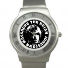 Brian Jonestown Massacre Chrome Roman Dial Unisex Ultra Slim Watch