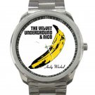 Velvet Underground & Nico - Banana - Andy Warhol Unisex Sport Metal Watch