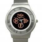 Led Zeppelin Symbols Chrome Roman Dial Unisex Ultra Slim Watch