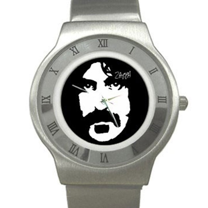 Frank Zappa Chrome Roman Dial Unisex Ultra Slim Watch