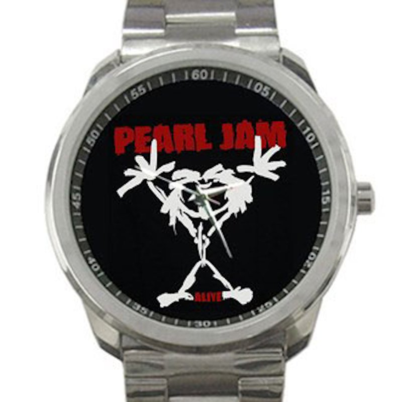 Pearl Jam - Stickman Unisex Sport Metal Watch