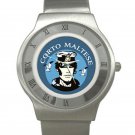 Corto Maltese Chrome Roman Dial Unisex Ultra Slim Watch