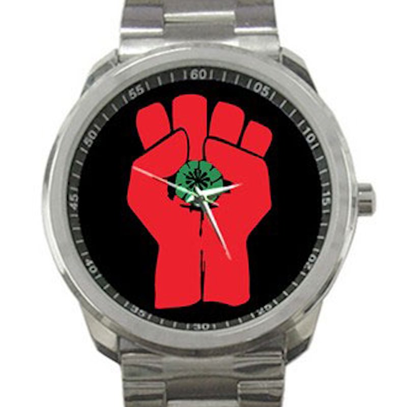 Gonzo Fist - Hunter S. Thompson Unisex Sport Metal Watch