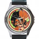 Lion King Scar Villain Unisex Round Silver Metal Watch