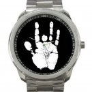 Jerry Garcia Handprint Unisex Sport Metal Watch