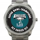Philadelphia Eagles Fly Eagles Fly Super Bowl Sport Metal Watch 001 Unisex Sport Metal Watch