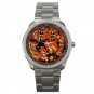 Lion King Movie Evil Scar Unisex Round Silver Metal Watch
