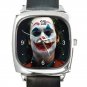 Joaquin Phoenix As Joker 2019 Square Metal Watch With Leather Band