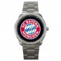 Bayern Munich F.C Logo Unisex Sport Metal Watch
