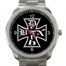 Deathbox Skateboards Logo Unisex Sport Metal Watch
