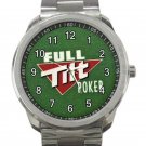 Full Tilt Poker Unisex Sport Metal Watch