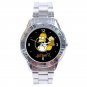 Homer Simpson Got Beer Unisex Stainless Steel Analogue Watch