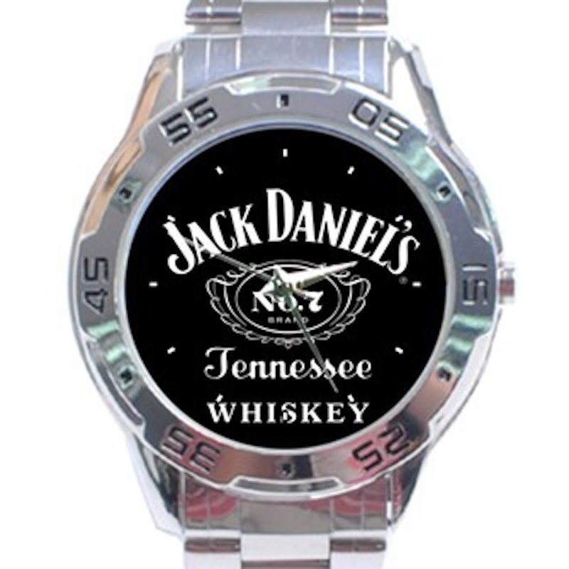 Jack Daniel's No.7 Tennessee Whiskey Unisex Stainless Steel Analogue Watch
