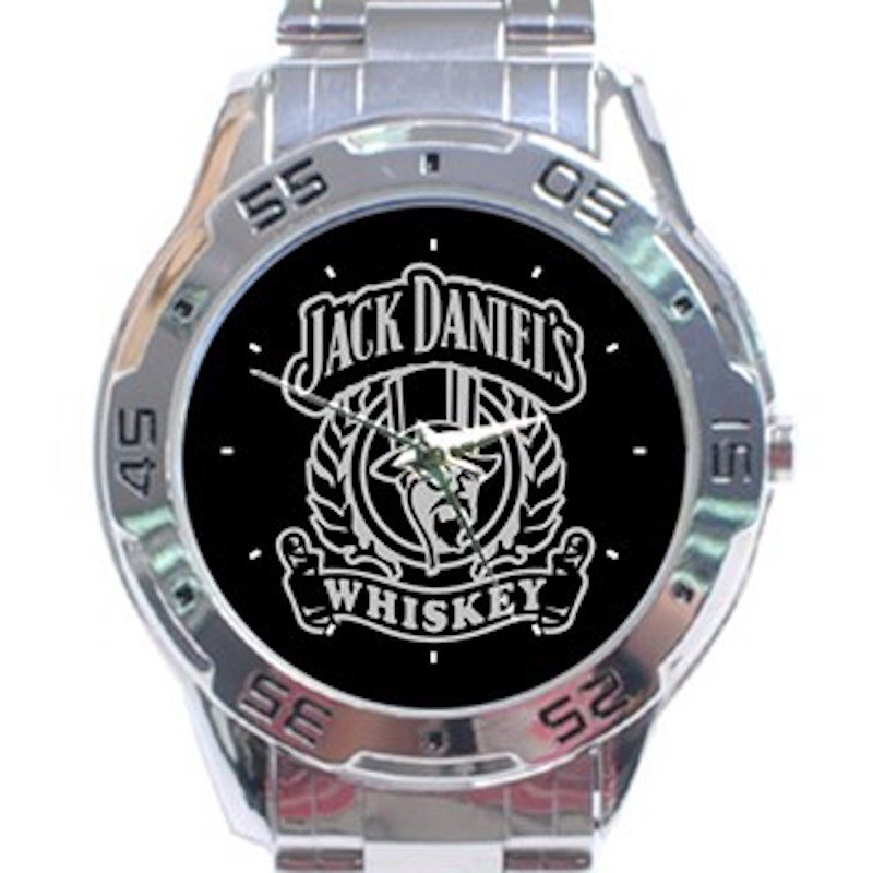 Jack Daniel's Whiskey Unisex Stainless Steel Analogue Watch